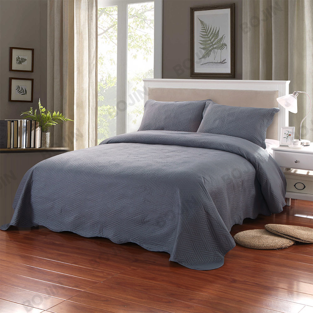 C% polyester solidus color microfiber stringitur ultrasonic stratum pone stragulum