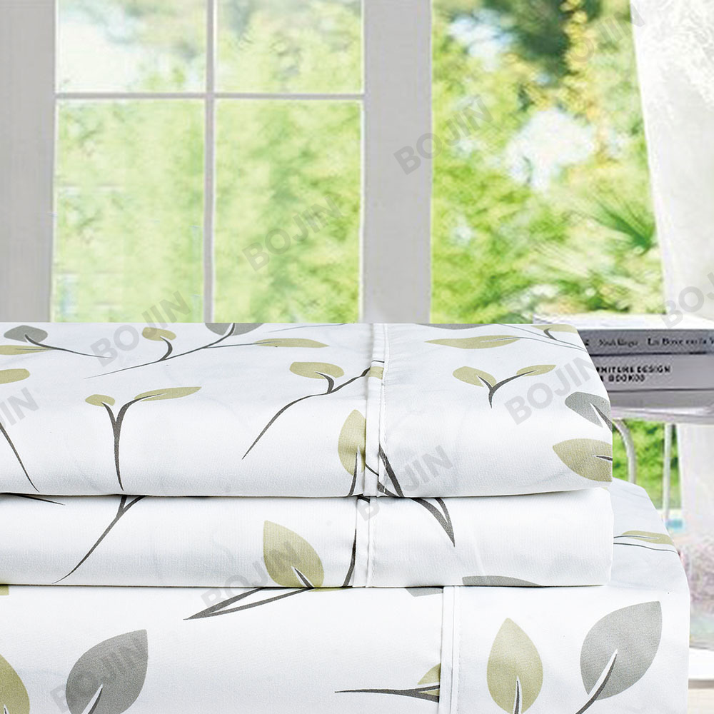 3/4pcs deliciae 100% polyester microfiber typis aptavit sheet set stramentorum
